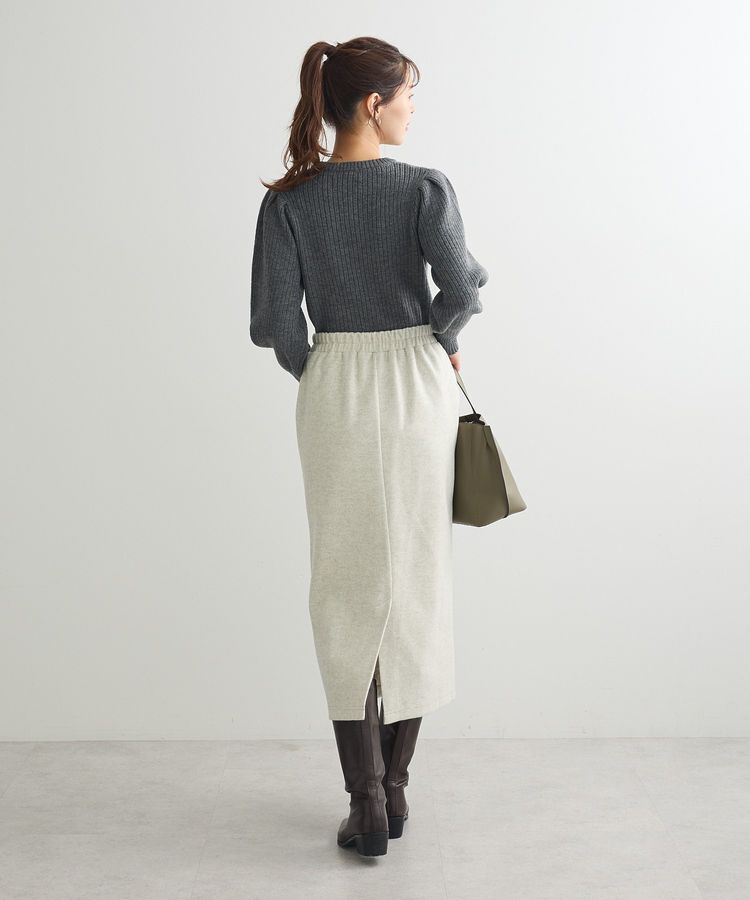 Green Parks「洗える パフニットプルオーバー」|ニット・セーター|