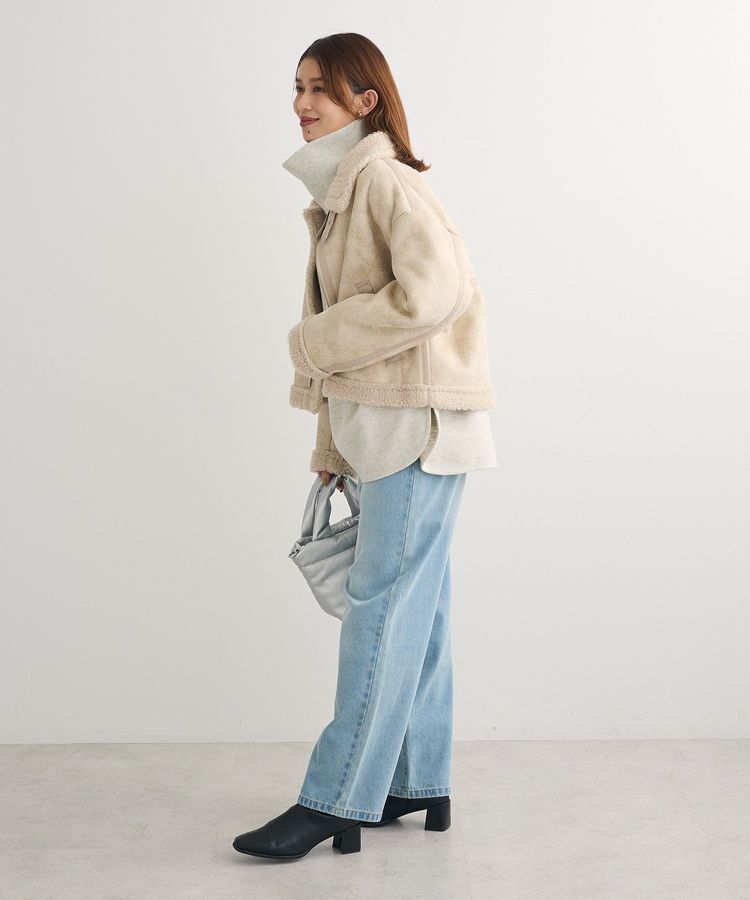 Green Parks「圧縮ポンチゆるタートルプルオーバー」|スウェット・ジャージ|