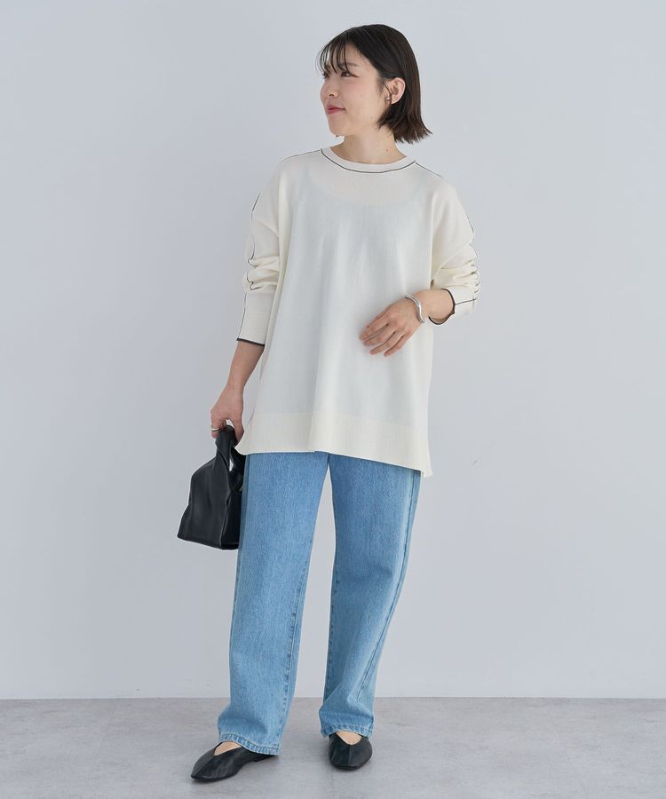 Green Parks「アンチピリングライン入りニットプルオーバー」|ニット・セーター|