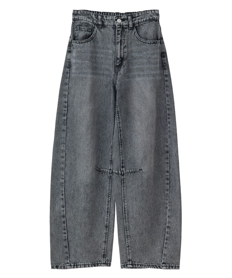 Green Parks「・ELENCARE DUE デニムバレルレッグパンツ」|デニム|