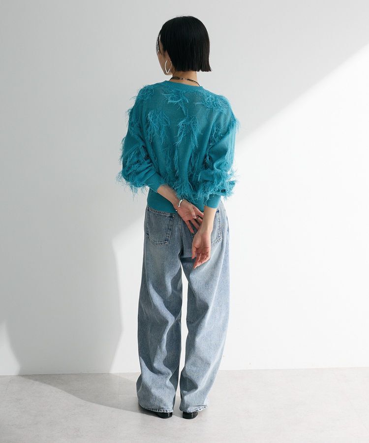 Green Parks「・ELENCARE DUE デニムバレルレッグパンツ」|デニム|