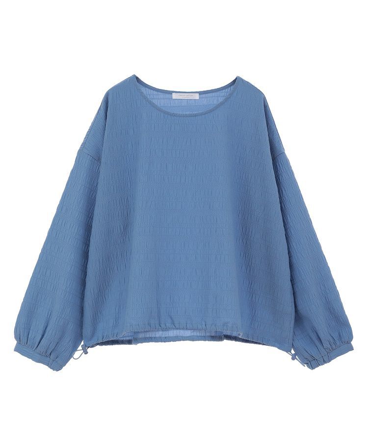 Green Parks「裾ドロスト表面長袖プルオーバー」|Tシャツ・カットソー|