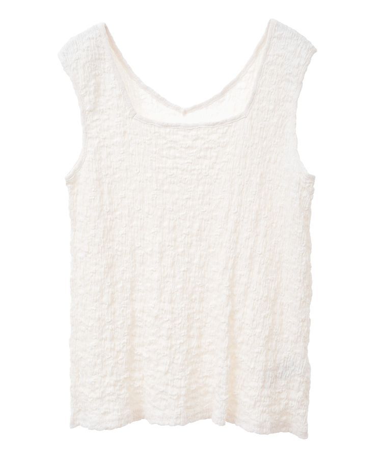 Green Parks「表面感タンクトップ」|インナー|