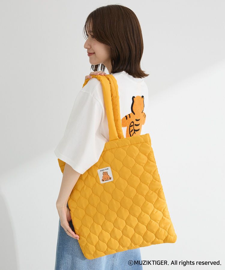 Green Parks「ムジークタイガー/さがら刺繍ワイドショートTシャツ」|Tシャツ・カットソー|