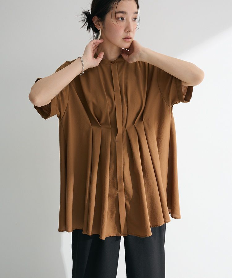 armonia「ウエストタックシャツチュニック」|シャツ・ブラウス|