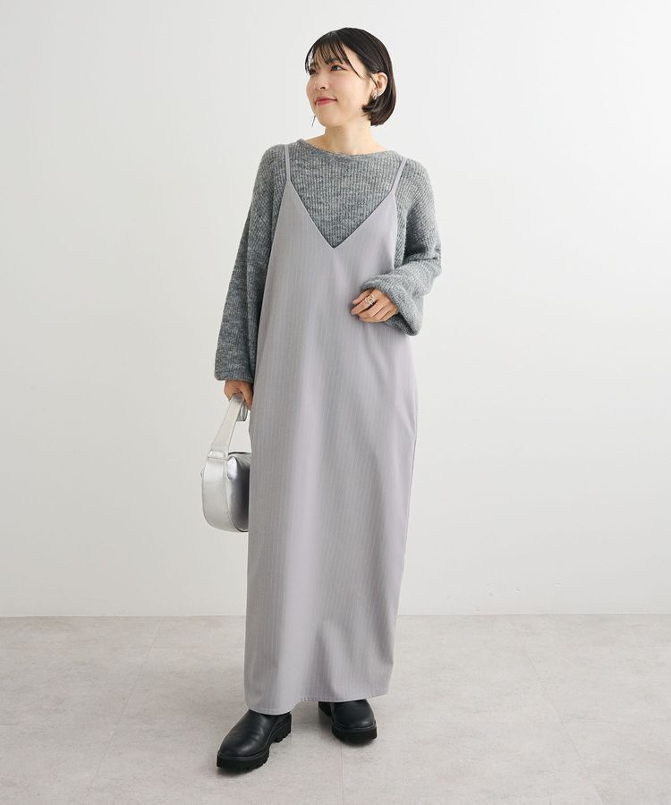 Green Parks「Vネックキャミワンピース」|ワンピース|