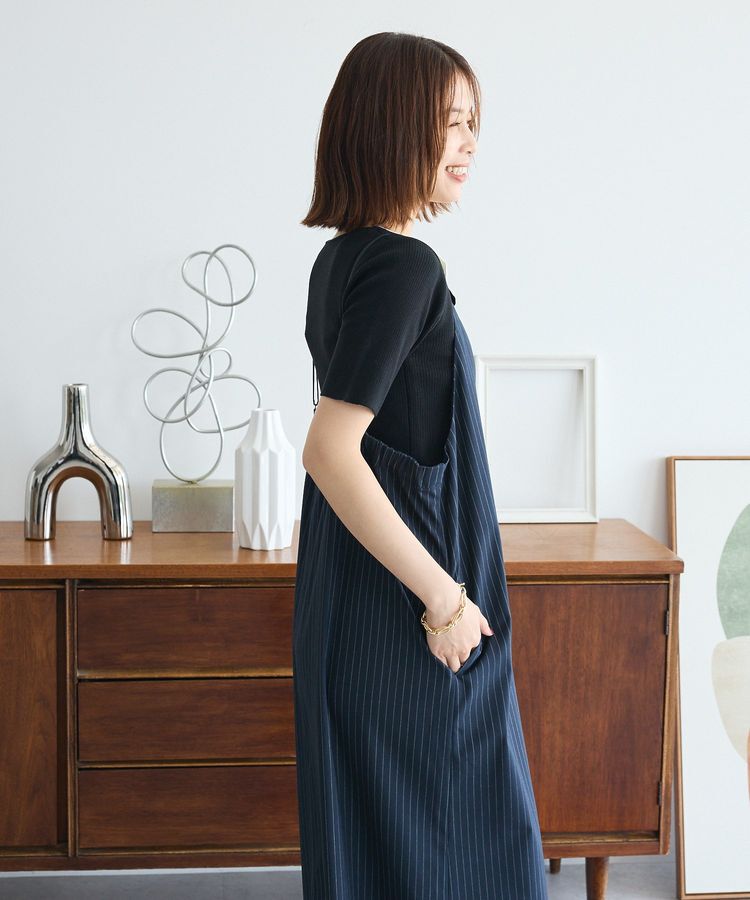 Green Parks「Vネックキャミワンピース」|ワンピース|