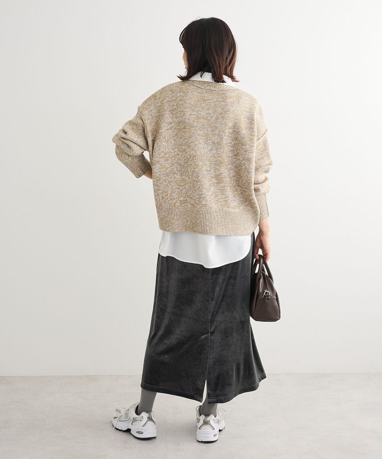 Green Parks「MIXニットカーディガン」|カーディガン|