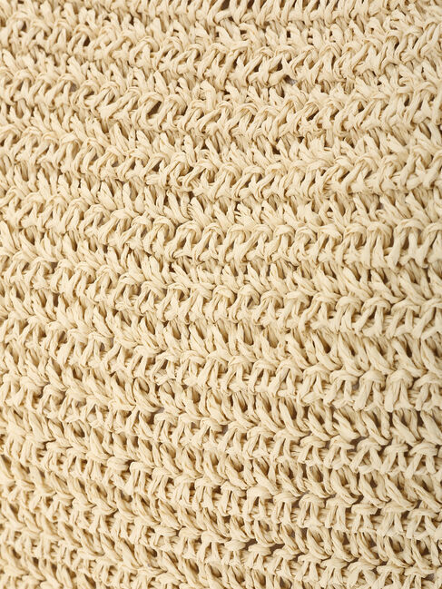 YECCA VECCA「ペーパー手編みトートバッグ」|ハンドバッグ|