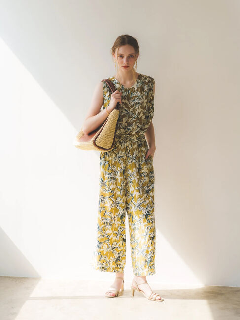 YECCA VECCA「ペーパー手編みトートバッグ」|ハンドバッグ|