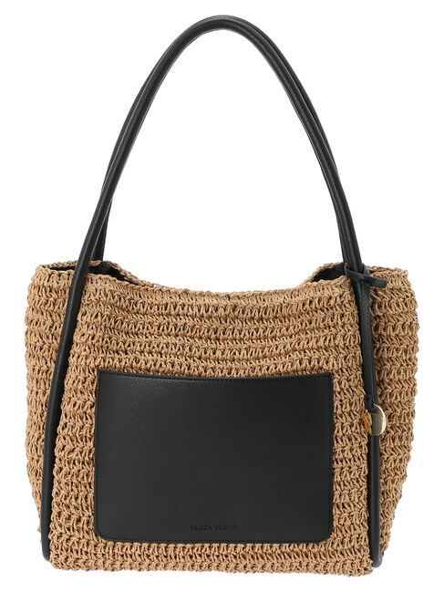 YECCA VECCA「ペーパー手編みトートバッグ」|ハンドバッグ|