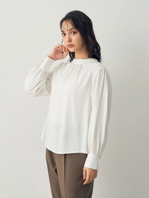 YECCA VECCA「【2点SET】シャツSETジャガードニットベスト」|ベスト・ジレ|