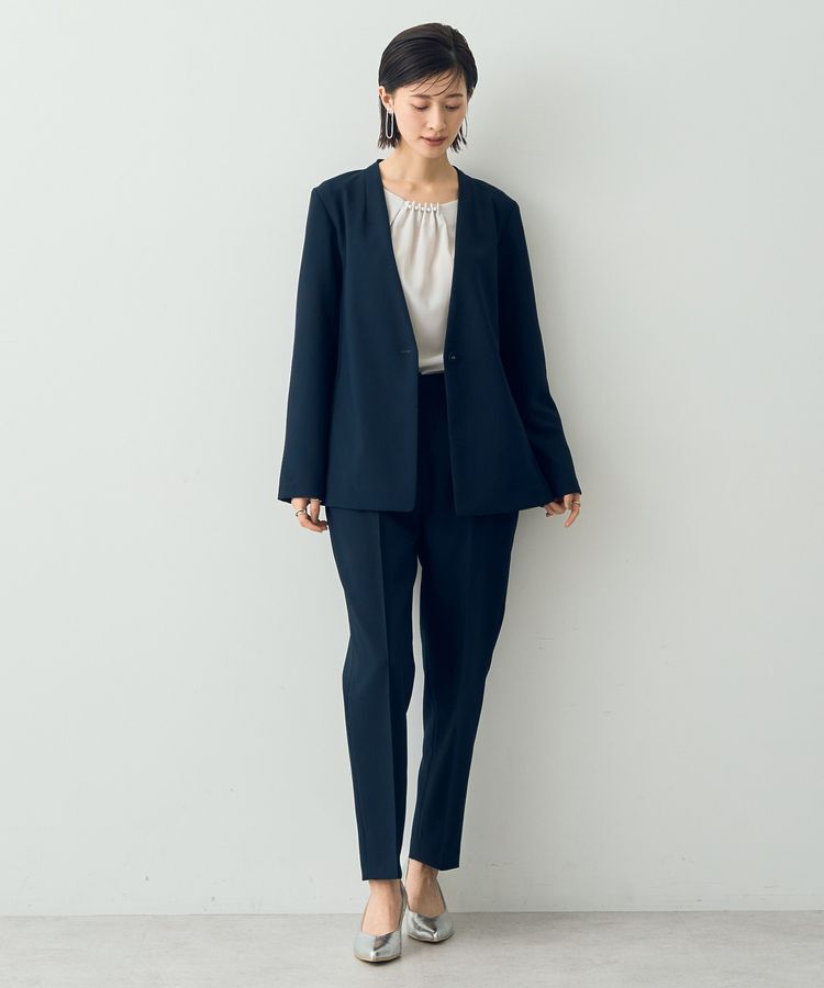 YECCA VECCA「ストレッチピンタックパンツ」|その他|