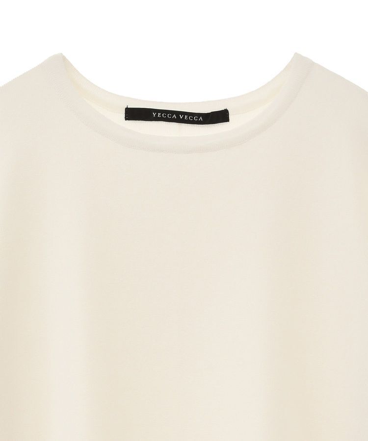 YECCA VECCA「シアーMIXニットプルオーバー」|ニット・セーター|