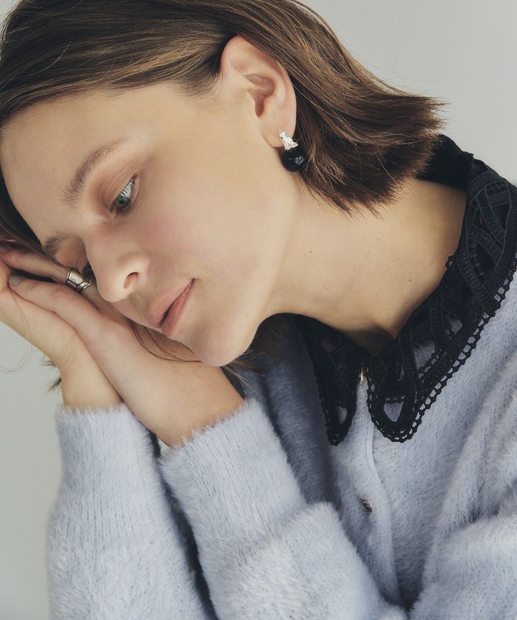 YECCA VECCA「2wayレース襟ブラウス」|シャツ・ブラウス|