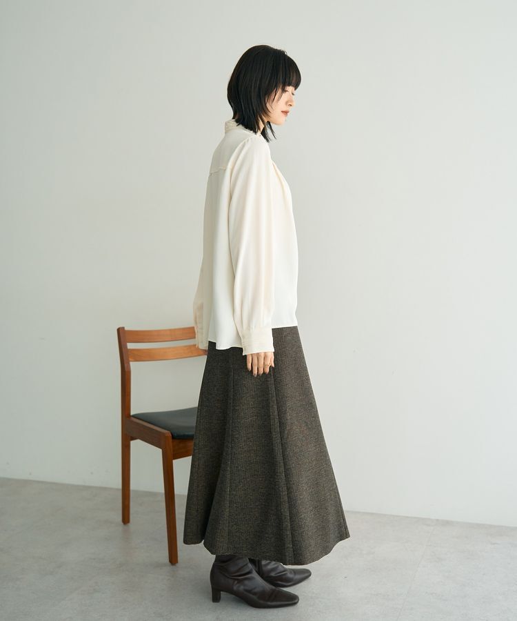 YECCA VECCA「2wayレース襟ブラウス」|シャツ・ブラウス|