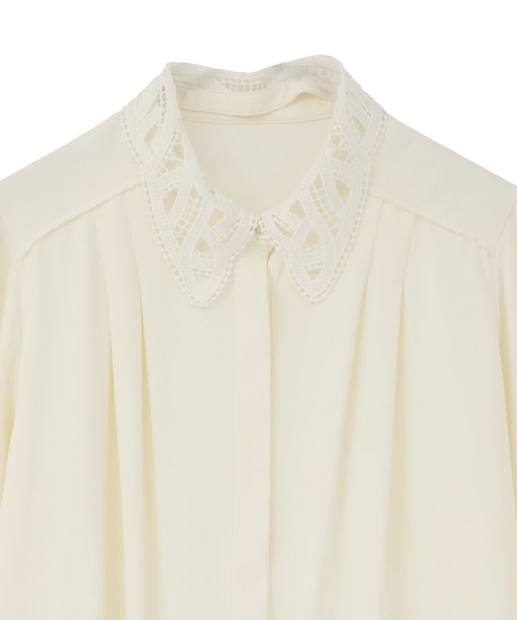 YECCA VECCA「2wayレース襟ブラウス」|シャツ・ブラウス|