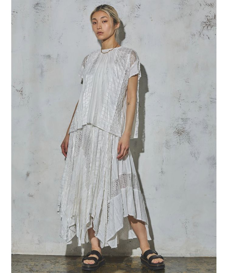 GARAGE OF GOOD CLOTHING「GOGC+ レース接ぎプルオーバー」|Tシャツ・カットソー|