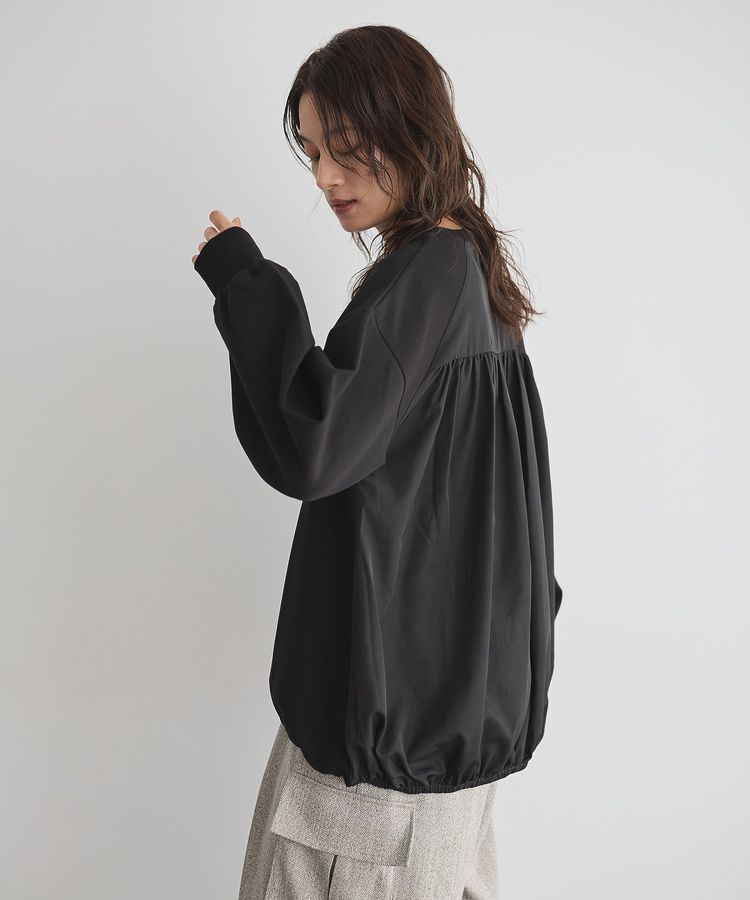 GARAGE OF GOOD CLOTHING「異素材MIX裾ドロストプルオーバー」|Tシャツ・カットソー|