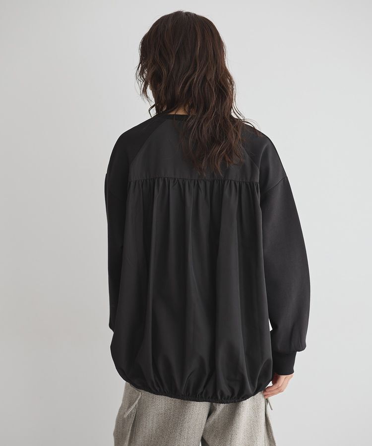 GARAGE OF GOOD CLOTHING「異素材MIX裾ドロストプルオーバー」|Tシャツ・カットソー|