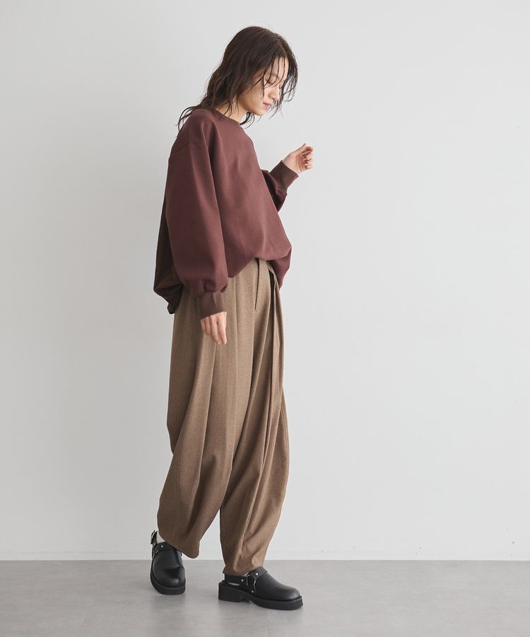 GARAGE OF GOOD CLOTHING「異素材MIX裾ドロストプルオーバー」|Tシャツ・カットソー|