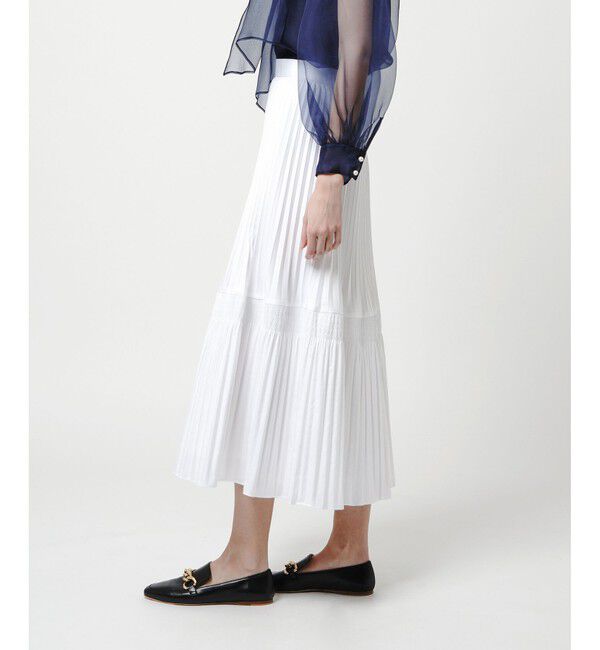 LOULOU WILLOUGHBY「【LOULOU WILLOUGHBY】マジョリカプリーツスカート」|スカート|