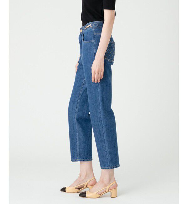 LOULOU WILLOUGHBY「【LOULOU WILLOUGHBY】デニムテーパードパンツ」|デニム|