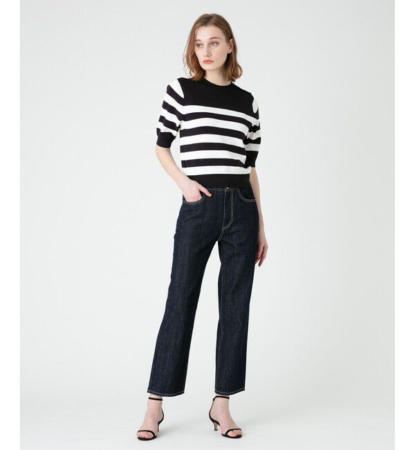 LOULOU WILLOUGHBY「【LOULOU WILLOUGHBY】デニムテーパードパンツ」|デニム|