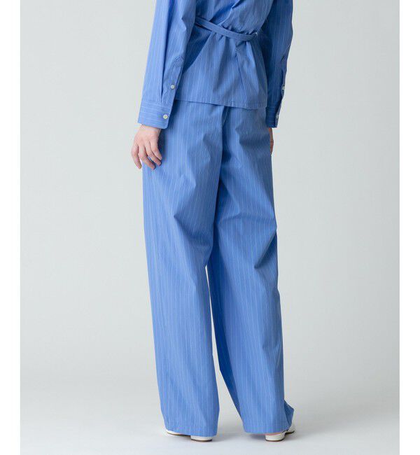 allureville「タイプライターストライプパンツ」|チノ|