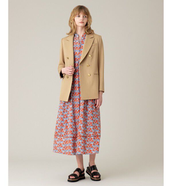 LOULOU WILLOUGHBY「【LOULOU WILLOUGHBY】クレメンティナワンピース」|ワンピース|