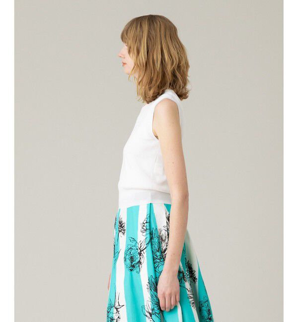 LOULOU WILLOUGHBY「《ドラマ着用》【LOULOU WILLOUGHBY】ブライトレーヨンリブタンク」|ニット・セーター|