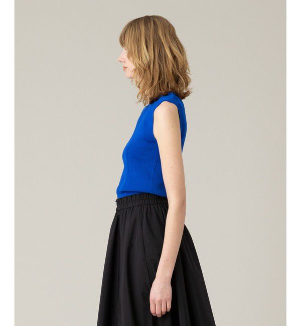 LOULOU WILLOUGHBY「《ドラマ着用》【LOULOU WILLOUGHBY】ブライトレーヨンリブタンク」|ニット・セーター|