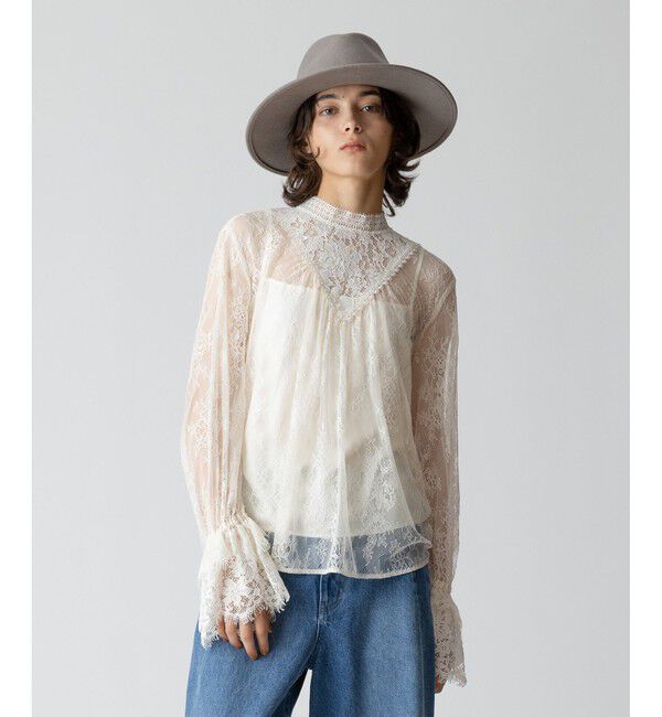 allureville「レースBOHOブラウス」|シャツ・ブラウス|