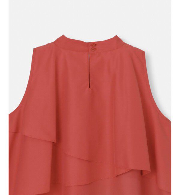 allureville「ホルターネックフリルブラウス」|シャツ・ブラウス|