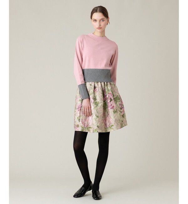 LOULOU WILLOUGHBY「【LOULOU WILLOUGHBY】BHARAT SILK ミニスカート」|スカート|