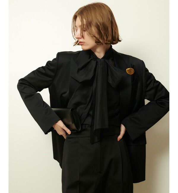 allureville「バックレイヤードジャケット」|テーラードジャケット|