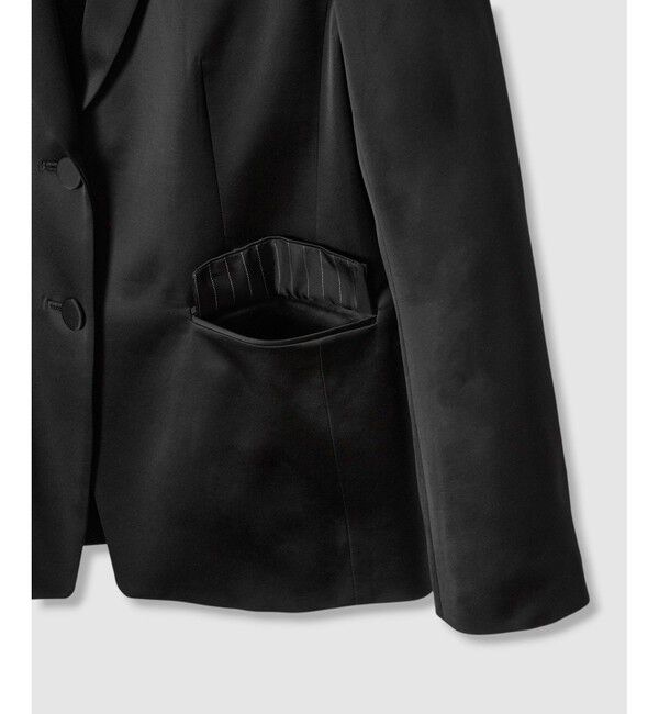 allureville「バックレイヤードジャケット」|テーラードジャケット|