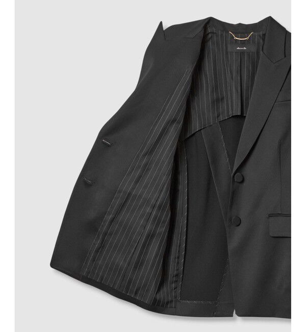 allureville「バックレイヤードジャケット」|テーラードジャケット|