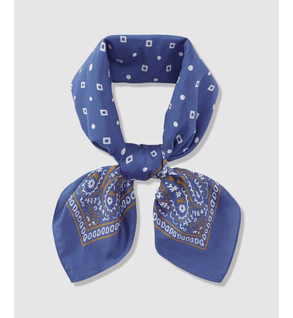 allureville「バンダナスカーフ」|バンダナ・スカーフ|ブルー
