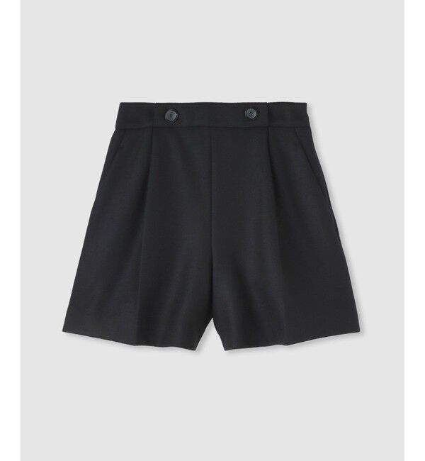 allureville「メルトンショートパンツ」|その他|ブラック