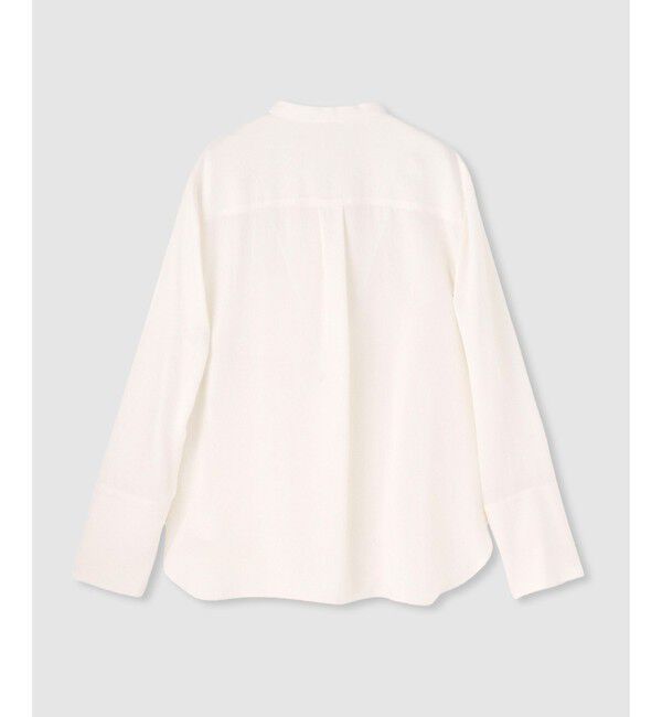 allureville「ブライトツイルアシメボウブラウス」|シャツ・ブラウス|