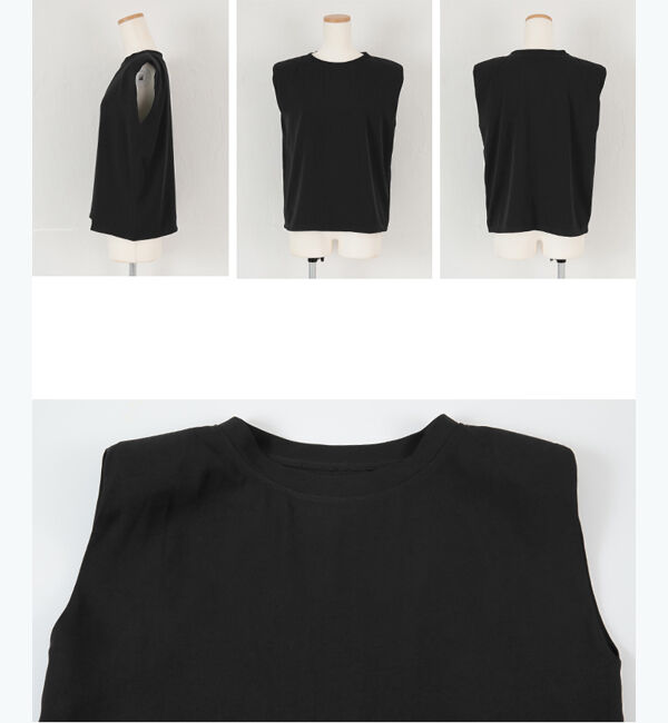 ur's「パワーショルダートップス」|Tシャツ・カットソー|