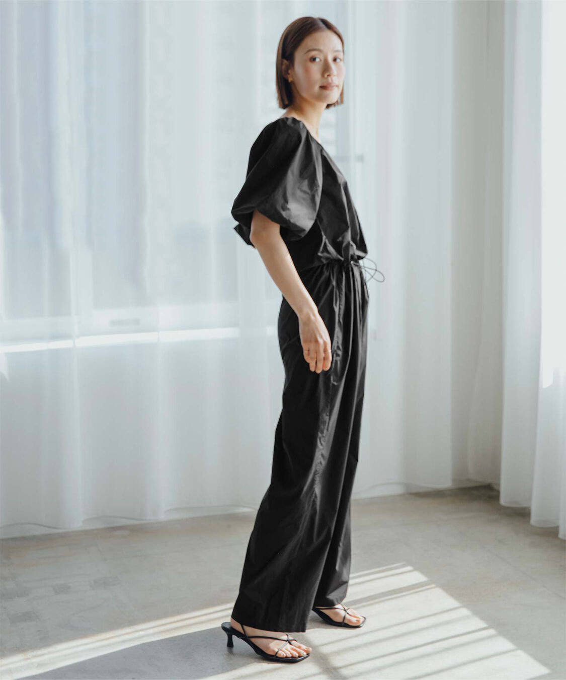 ur's「【黒川翼さんコラボアイテム】バルーンスリーブオールインワン/ラッシュガード」|コンビネゾン|