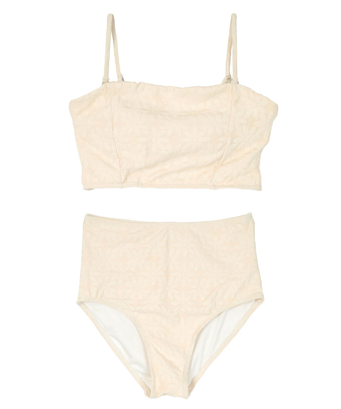 SEA DRESS「ハイウエストパイル地ビキニ/水着」|ビキニ|