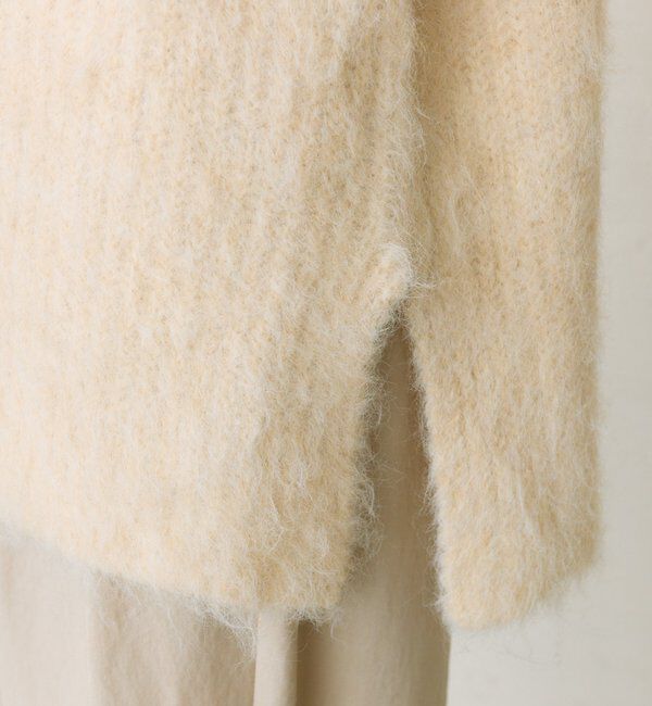  「起毛Vネックニットプルオーバー」|ニット・セーター|