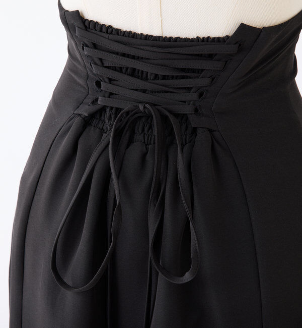  「【マイナス5キロ見え】後ろレースアップマーメイドスカート」|スカート|