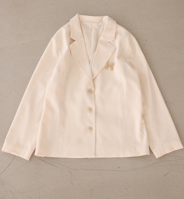  「バックレースアップテーラージャケット」|テーラードジャケット|
