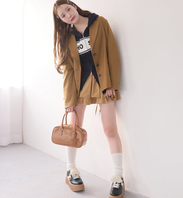  「バックレースアップテーラージャケット」|テーラードジャケット|