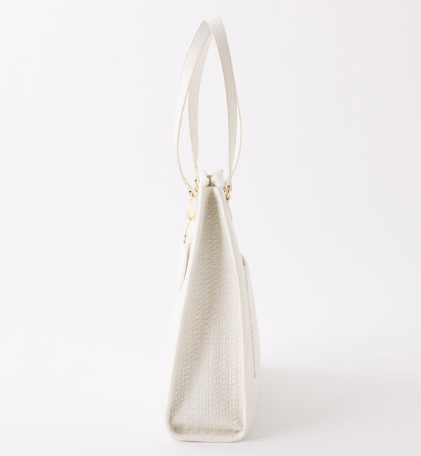  「【LouLoumei】8色展開／ハートチャーム付きトートバッグ／自立可能」|トートバッグ|