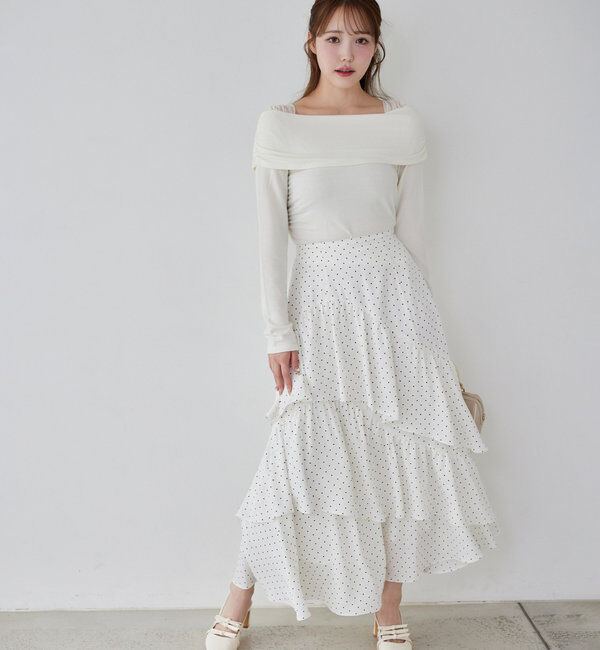  「オフショルトップス」|プルオーバー|